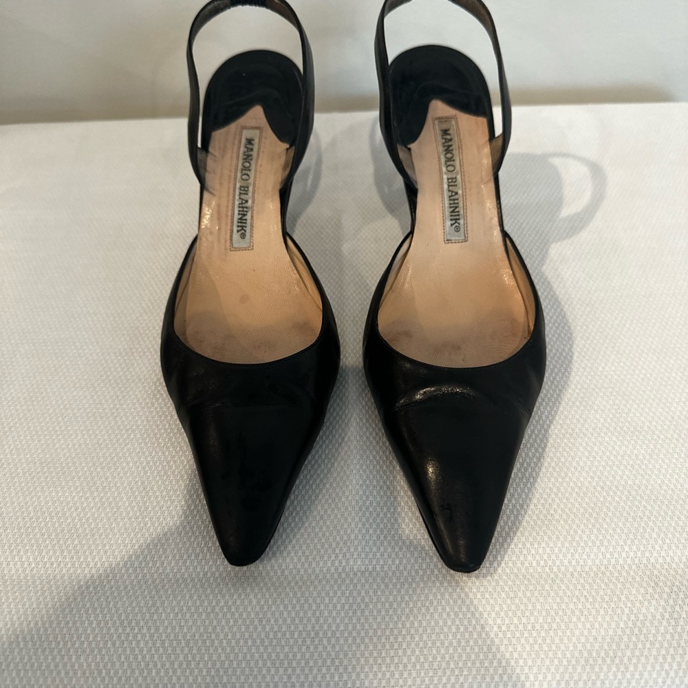 Manolo Blahnik Black Women's Shoes